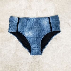 Denim Bikini Bottoms